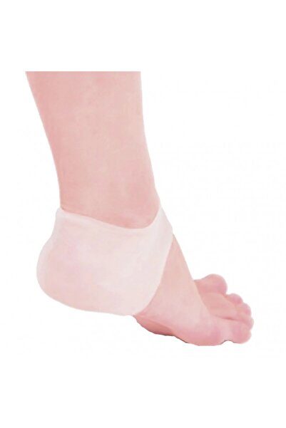 dalimag Protectie pentru calcai cu silicon, anti crapaturi, subtiri,2 bucati