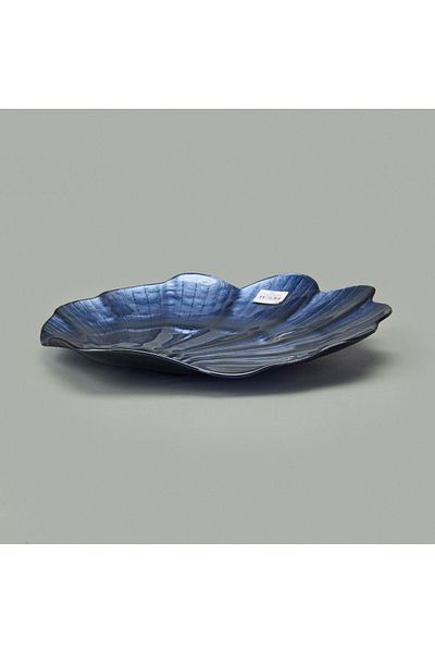 MATMEL Διακοσμητικό Πιάτο Deco Shell - Navy Blue - 30 cm