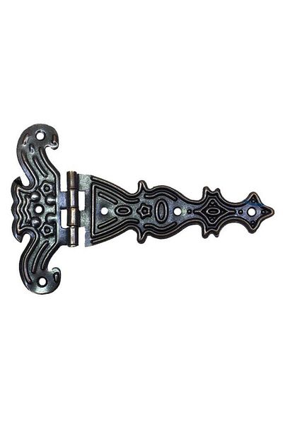 Easy Tedarik Decorative, Sheet Metal Single Tail Hinge - 40X68 Mm, Small, Antique, 100 Pieces