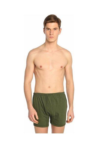CUBBUX Men's White Long Johns Underpants