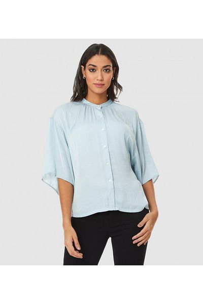 Levi's INDIGO Levi's® Sable Short Sleeve Blouse for Women
