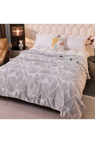CHIRASO CHIRASO Cocolino Blanket 200x230 cm, Soft and Lightweight, Ideal for the Warm Season
