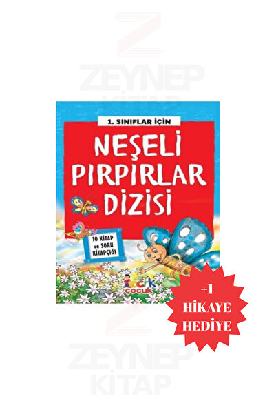 Nesil Yayınları 1.Sınıflar İçin Neşeli Pırpırlar Dizisi (10 Kitap+Soru Kitapç...