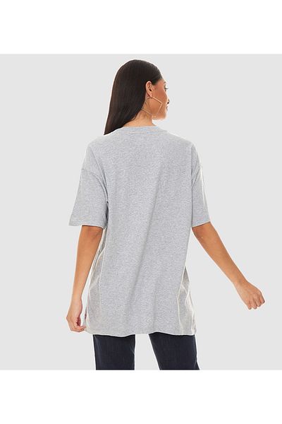 Levi's GREY Graphic Ss Roadtrip Tee for Women