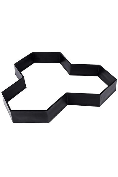 Teno Matrita cu Contur pentru Turnat Pavaj Teno®, pentru beton amprentat, imita piatra, 35 x 4 cm, negru