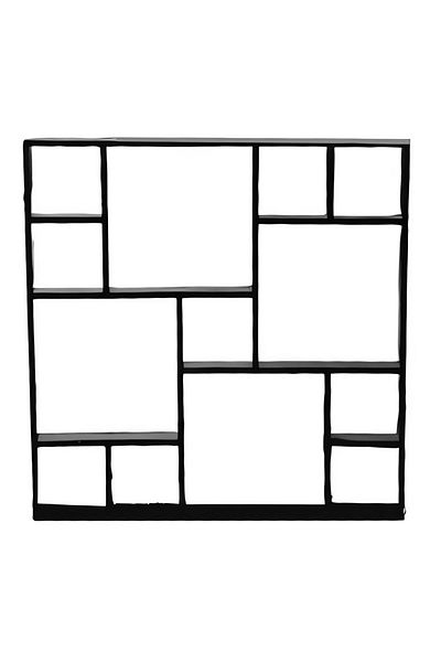Teno Matrita cu Contur pentru Turnat Pavaj Teno®, pentru beton, imita piatra, model 8, 45 x 4 cm, negru