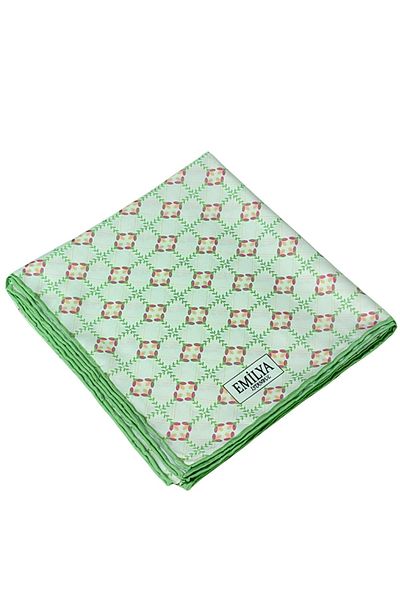 mim eşarp Κασκόλ με σχέδιο Emilya Rayon 90x90 cm