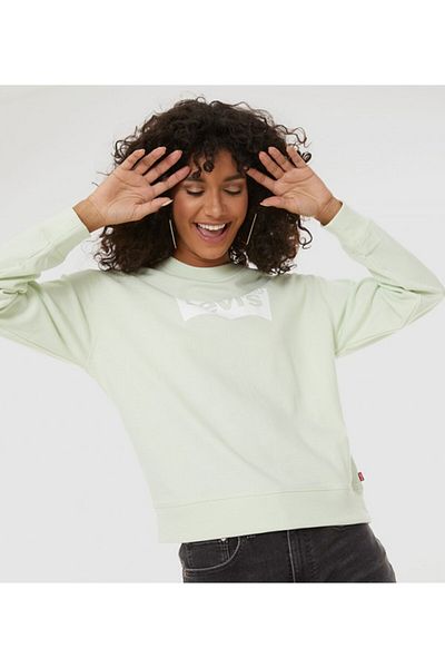 Levi's GREEN Levi's® Graphic Standard Crewneck Sweatshirt for Women