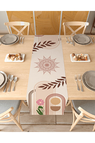 GREENDECOR Mandala Flower Pattern Stylish Special Design Runner Digital Print...