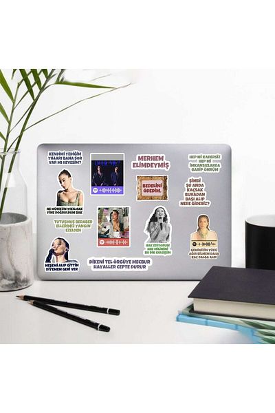 MS Major Selection Melike Şahin Sticker Pack of 13