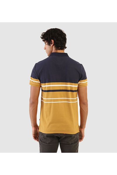 Levi's YELLOW BLRMT_MFLPOLO_M03 ENG PEACHED JERSEY POLO G Y+NB+W for Men