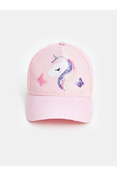LC Waikiki Horse Embroidered Girl's Cap Hat