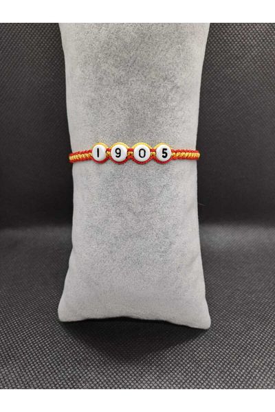 AKSESUARIM Yellow Red Children's Fan Bracelet
