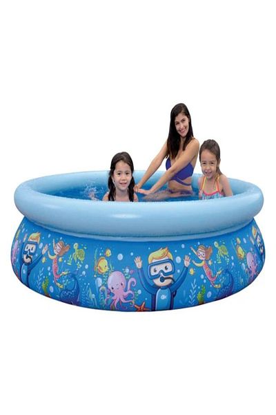 BESTWAY Children's Pool Marine World with Divers Ø2.05x0.47m - Bestway