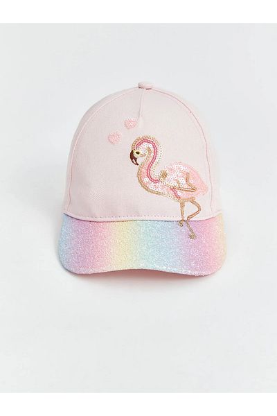 LC Waikiki Flamingo Patterned Girl's Cap