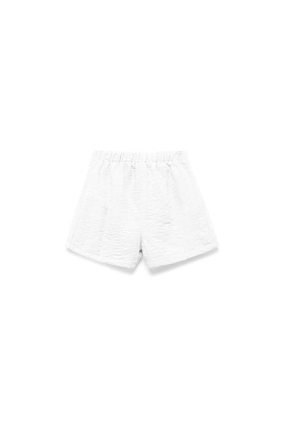 Koton New Season Pile Detailed Textured Mini Shorts with Elastic Waist