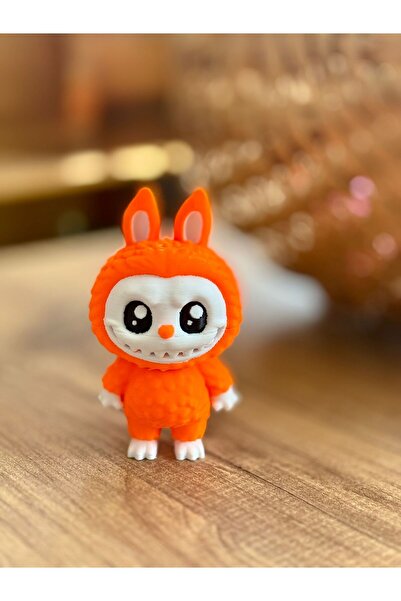 TRANKOBUSKAS DESIGNER Labubu Figürü 5 Cm Anahtarlık