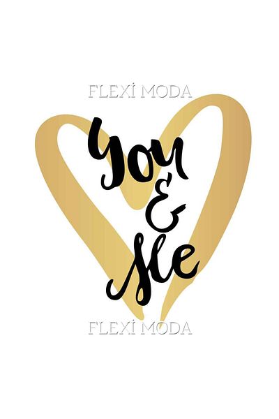 Hunors Sportswear & Company Tricou supradimensionat din 2 piese pentru cuplu de îndrăgostiți scris You And Me