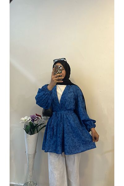 DİLEKBUTİK kimono cu imprimeu de vara