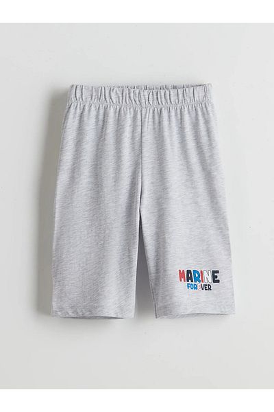 LC Waikiki Elastic Waist Printed Boys' Pajama Bottoms 2-Piece