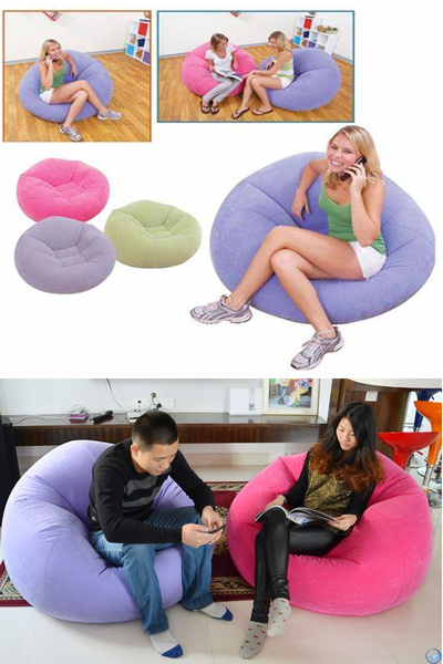 direkstoktan Şişme Puf Koltuk Seti 3lü Şişme Koltuk Takımı - Intex Inflatable...