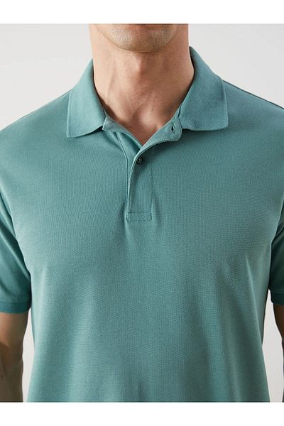 LC Waikiki Ανδρικό μπλουζάκι Polo με κοντό μανίκι Pique