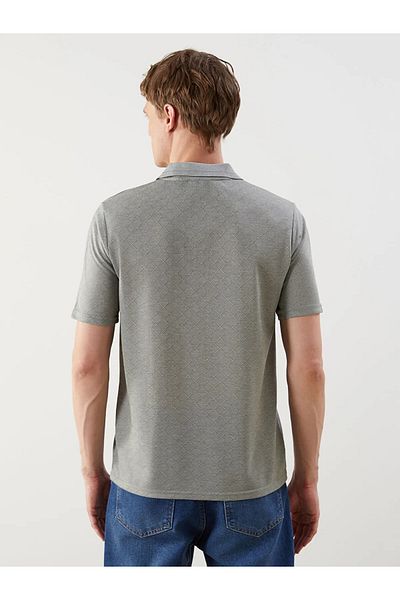 LC Waikiki Ανδρικό μπλουζάκι με λαιμόκοψη Mercerized Look