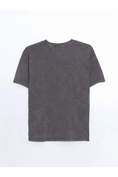 LC Waikiki Crew Neck Printed Oversize Women's T-Shirt