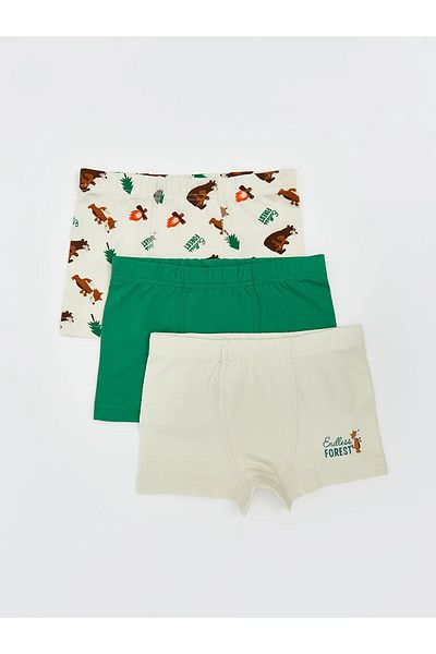LC Waikiki Printed jersey boy's boxer 3-pack