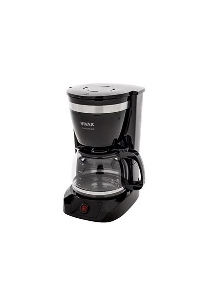 Vivax Oliva VIVAX CM-08126F coffee maker, 800W, 1.2 L, anti-drip function, removable filter, Black