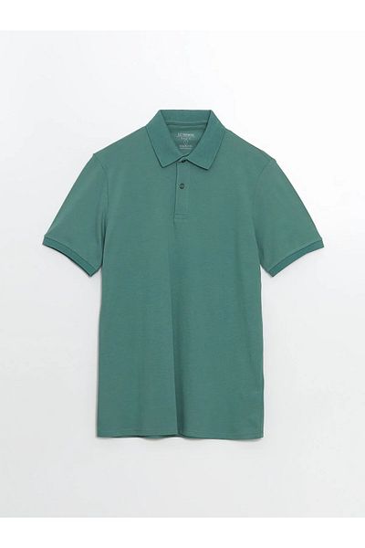 LC Waikiki Ανδρικό μπλουζάκι Polo με κοντό μανίκι Pique