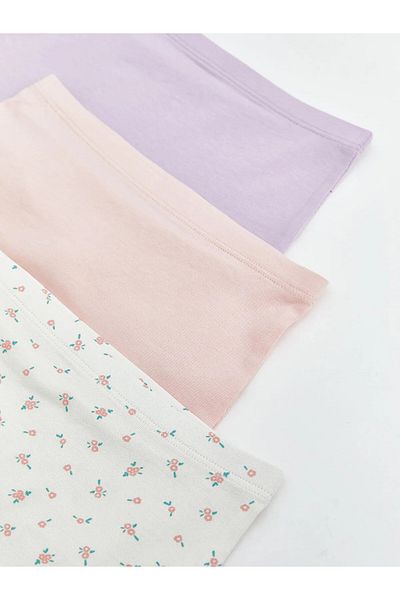 LC Waikiki Combed Cotton Girls' Boxer 3-Pack