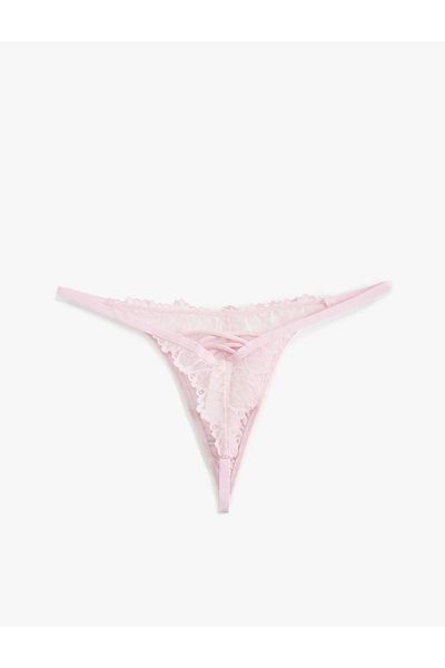 Koton New Season Transparent Lace String Panties
