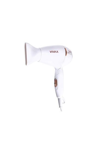 Vivax Oliva Uscător de păr Vivax HD-1601FT, putere 1600W, 2 viteze, pliabil, alb