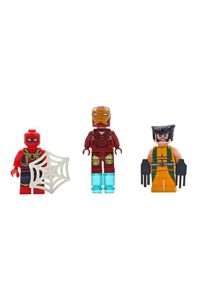 Ailenizin Oyuncakçısı Lego Compatible Hero 12-Piece Figure Set 4cm. Marvel Fans Exclusive the Greatest Heroes of the Universe
