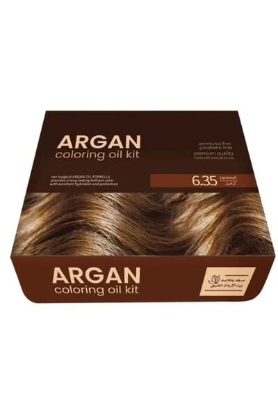 Argan Oil صبغة بخلاصة زيت الأرغان الطبيعي - كراميل 6.35