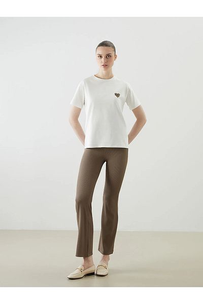 LC Waikiki Crew Neck Printed Women's T-Shirt