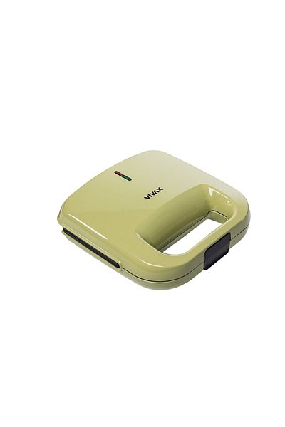 Vivax Oliva Aparat de făcut sandvișuri Vivax TS-7504G, 750 W, Plăci antiaderente, Termostat, Verde