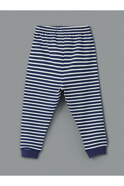 LC Waikiki Crew Neck Printed Baby Boy Pajama Set