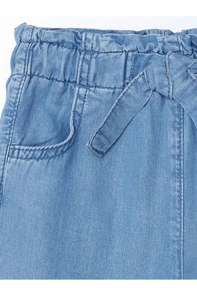 LC Waikiki Pantaloni de jeans confortabili pentru fete cu talie elastică