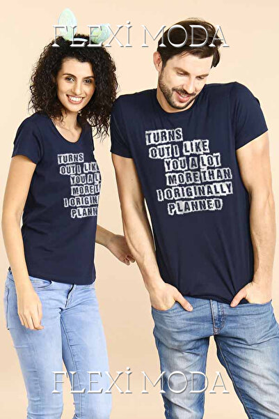 PERISENSE Turns Out I Like You a Lot Written Lover Couple Combination Oversiz...