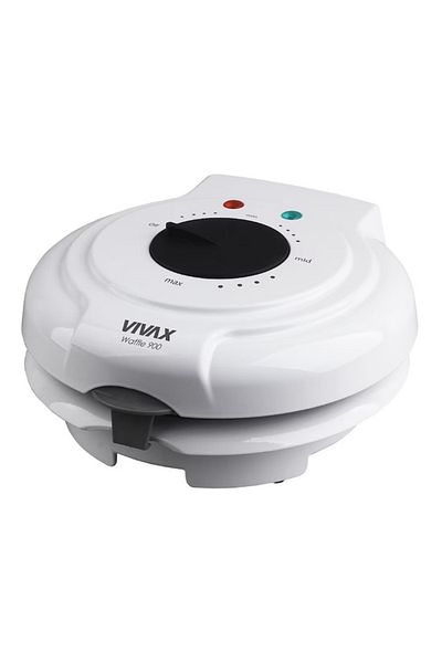 Vivax Oliva Waffle maker Vivax WM-900WH, 900W, 5 shapes,, light indicator, non-stick coating, White