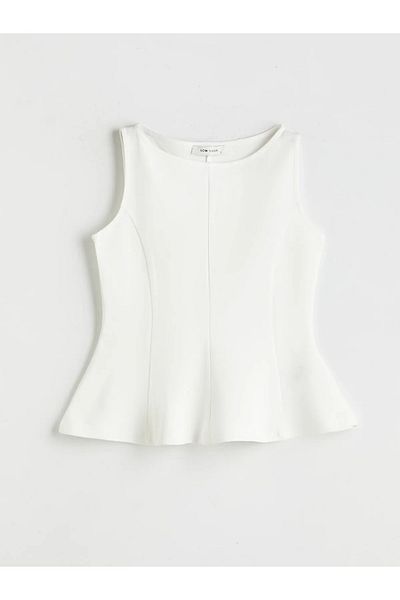 LC Waikiki Μπλούζα Peplum με λαιμόκοψη