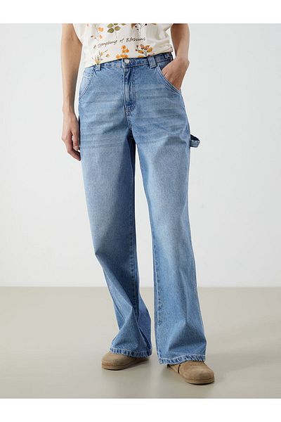 LC Waikiki Pantaloni de damă Baggy Fit de sezon nou - S5R600Z8