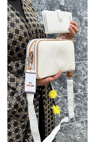 Just Polo Polo Colors of Women's Lacos 5 Compartment Shoulder and Crossbody Bag