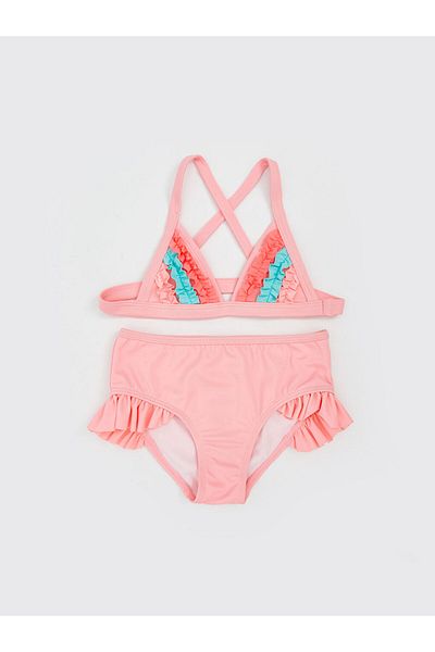 LC Waikiki LCW Kuruvase γιακά για κορίτσια μπικίνι κοστούμι νέας σεζόν