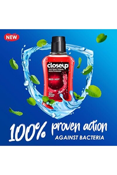 Closeup Antibacterial Mouthwash by Closeup, Red Hot 2 x 500 ml