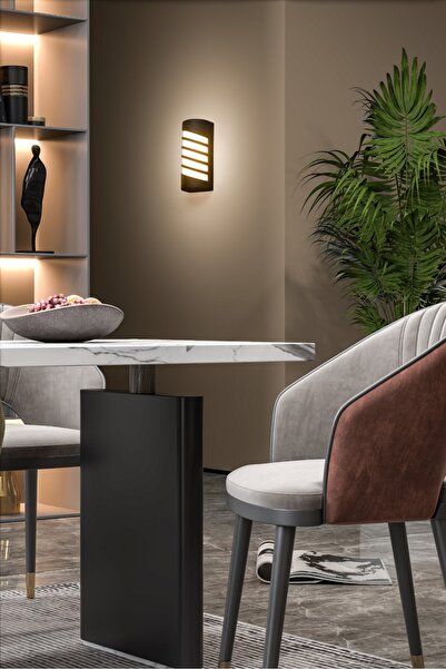 EKM29 ekim Aydınlatma 24 Watt Ledli Oval Çerçeveli SENSÖRLÜ Aplik, Banyo, Teras, Veranda, Balkon,