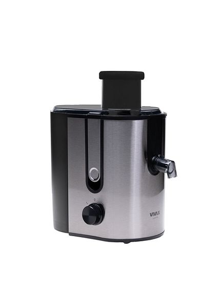 Vivax Oliva Fruit and vegetable juicer, VIVAX AJ-400, 400 W, tube diameter 6.5 cm, Stainless steel, Silver
