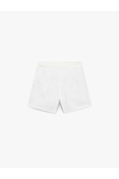 Koton New Season Viscose Blended Pocket Basic Shorts